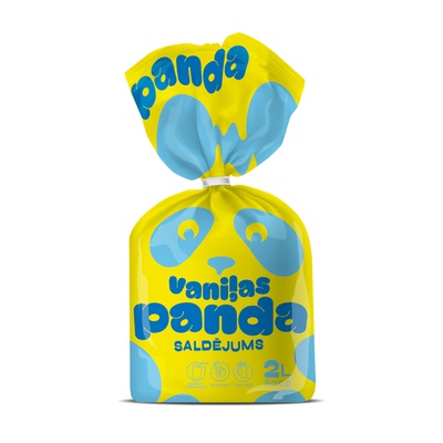 Vaniļas saldējuma Panda, 2l