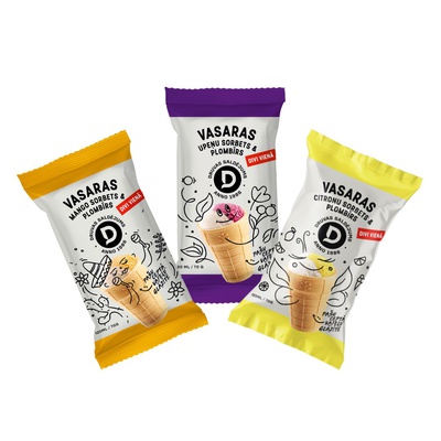 Vasaras saldējumu MIX (12 gab.)