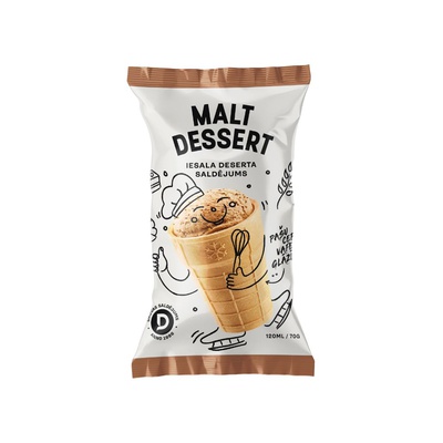 Iesala deserta saldējums 120ml/70g (40 gab.)